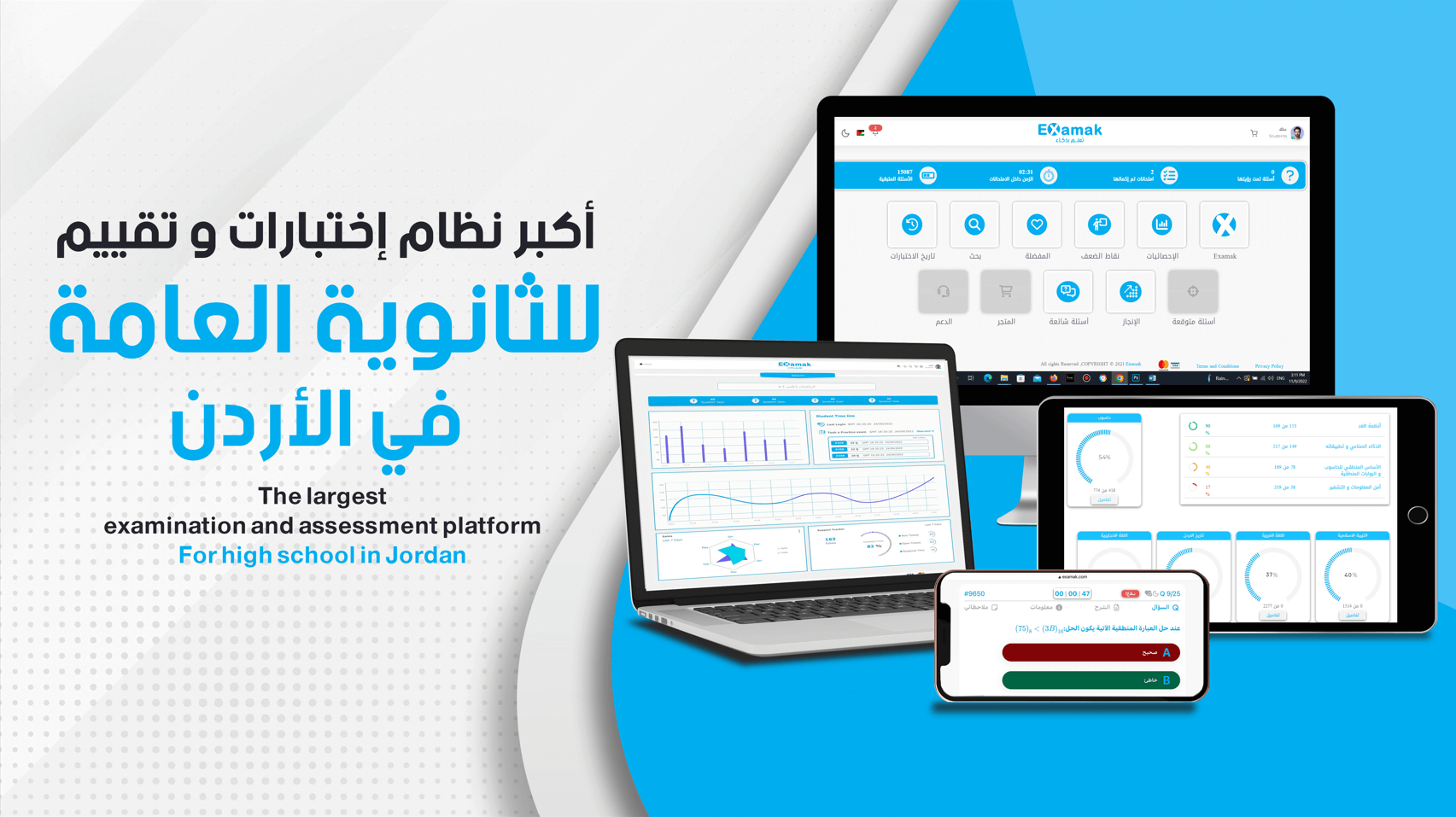 نظام امتحانات توجيهي في الاردن